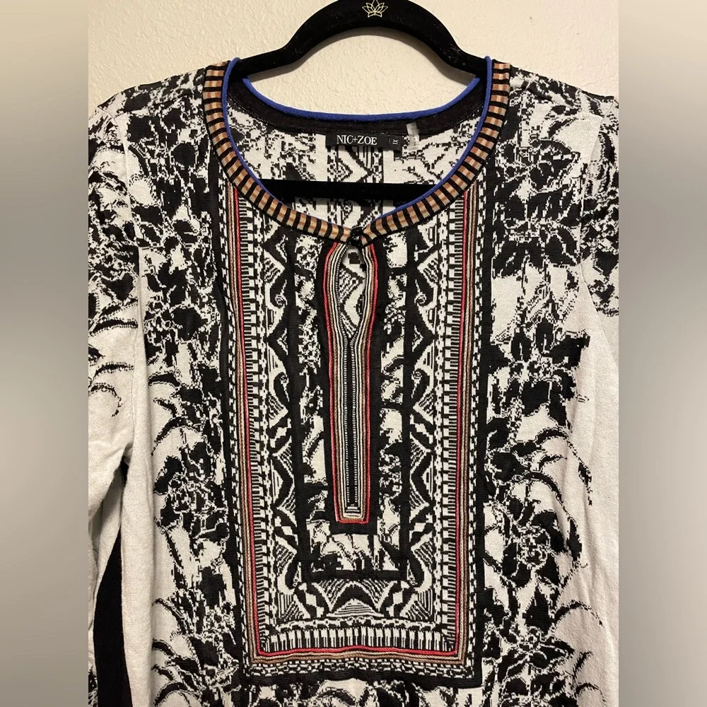 Nic+Zoe Sweater Dress- 1X - Picture 4 of 10